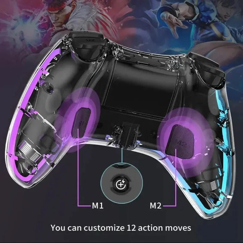 Wireless Switch Pro Controllers with RGB Light