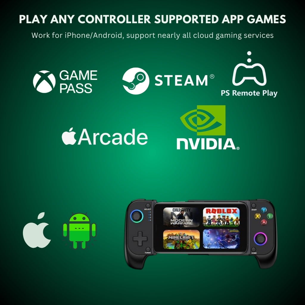 Wireless Mobile Gaming Controller for Mobile