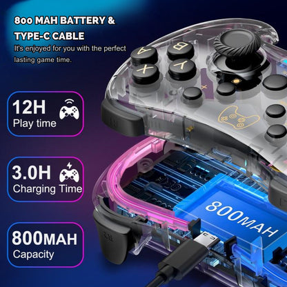 Wireless Switch Pro Controllers with RGB Light
