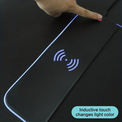Wireless Charging RGB Gaming Mouse Pad
